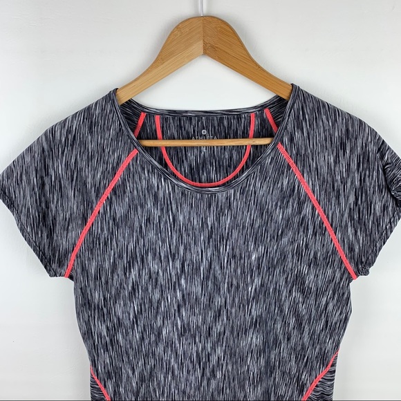 Athleta Pop Space Dye Athletic Running Shirt - Picture 2 of 9